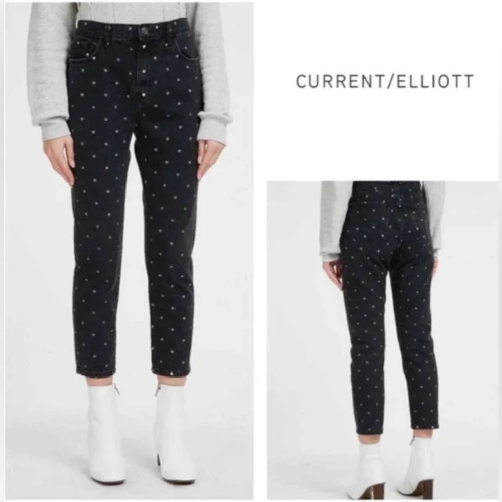 NWT Current/Elliott The Vintage Cropped Slim 26